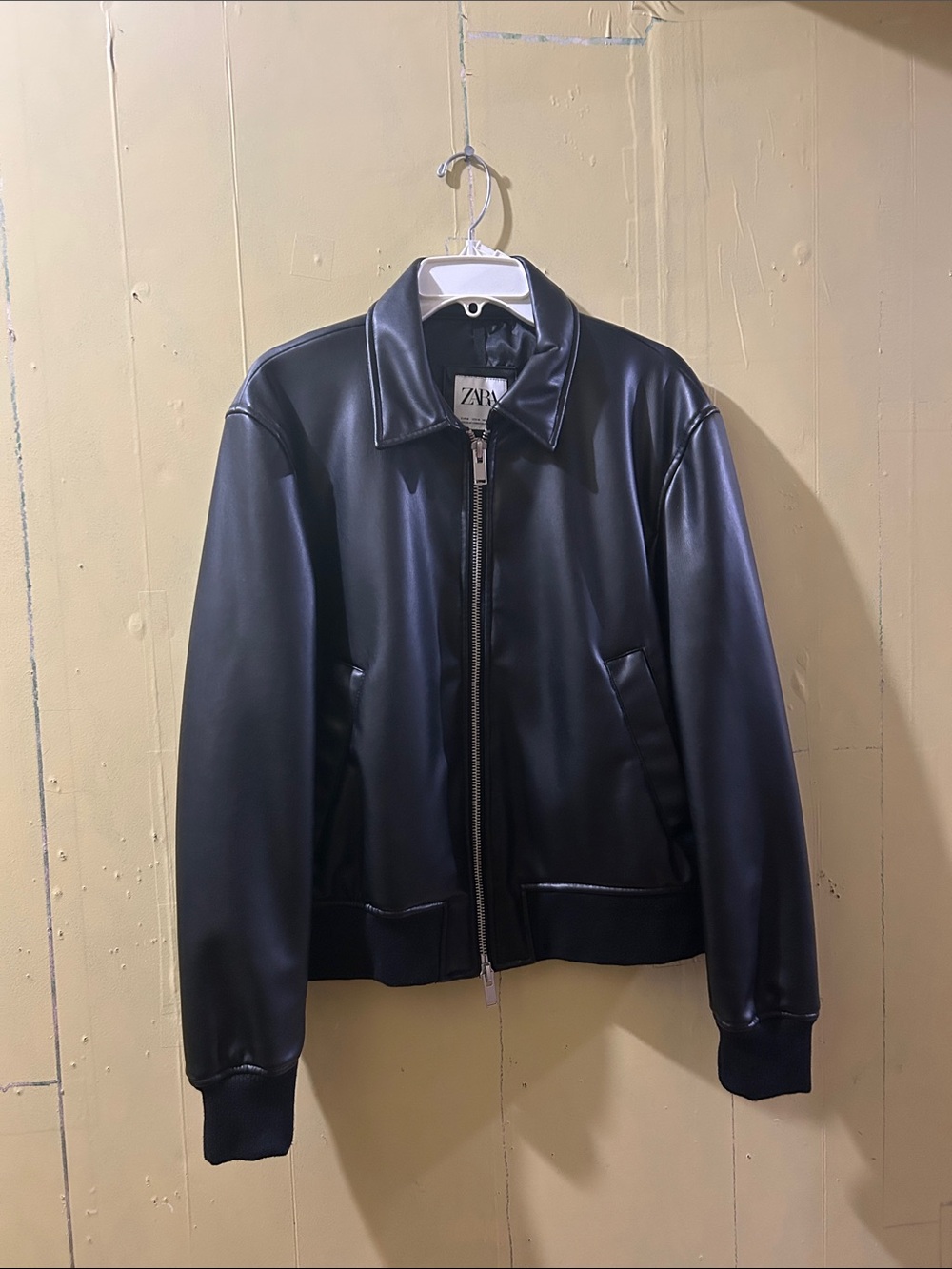 Faux Leather Jacket